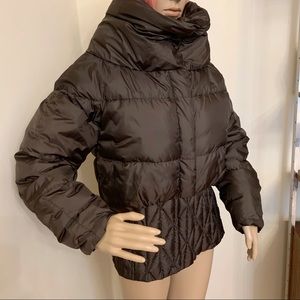 ADD Down Layered Puffer Jacket Diamond Stitch 2 XS
